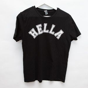 Hella Bay 100% Ring Spun Cotton T-Shirt Sz Kids XL